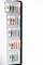 Laminated Planner Monthly Tabs, 24 Peel and Stick Tabs for Notebooks (12 Month Tabs and 12 Blank Tabs), Calendar Monthly Tab Stickers/Dividers (Assorted), Medium